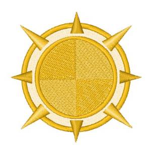 Picture of Solar Compass Machine Embroidery Design
