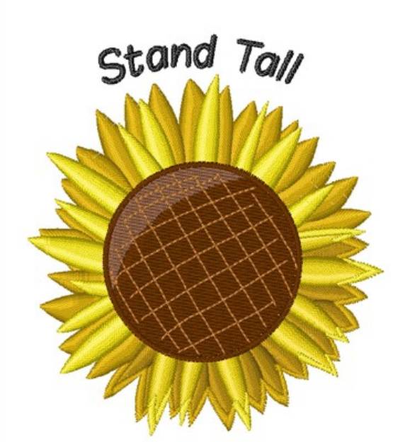 Picture of Stand Tall Machine Embroidery Design