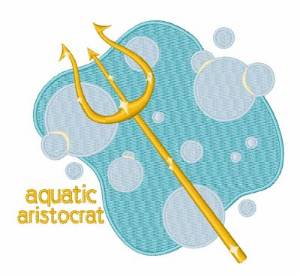 Picture of Aquatic Aristocrat Machine Embroidery Design