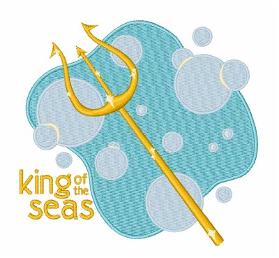 King of the Seas Machine Embroidery Design