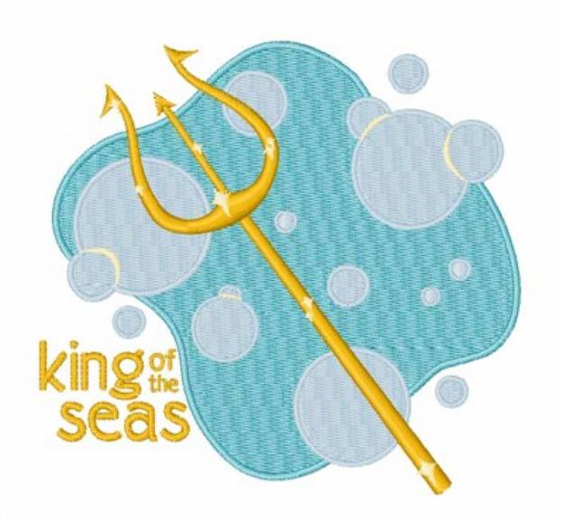 Picture of King of the Seas Machine Embroidery Design