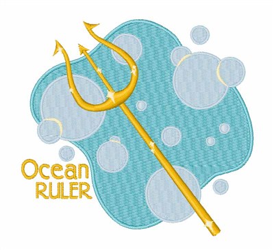 Ocean Ruler Machine Embroidery Design