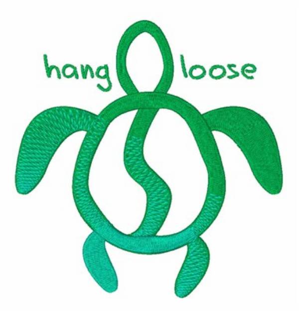 Picture of Hang Loose Machine Embroidery Design