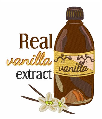 Real Vanilla Machine Embroidery Design