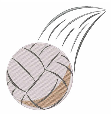 Volleyball Sport Machine Embroidery Design