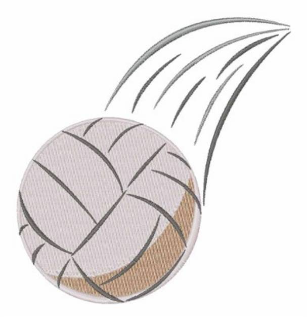 Picture of Volleyball Sport Machine Embroidery Design