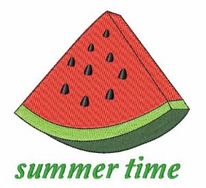 Picture of Summer Time Machine Embroidery Design