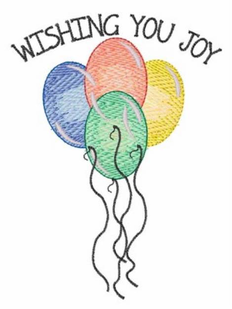 Picture of Wishing You Joy Machine Embroidery Design