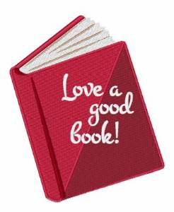 Picture of Good  Book Machine Embroidery Design