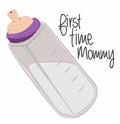 First Mommy Machine Embroidery Design
