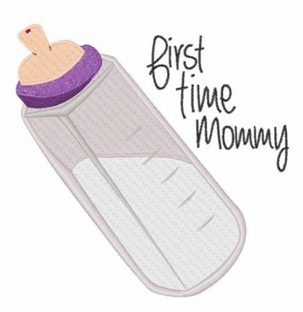 Picture of First Mommy Machine Embroidery Design