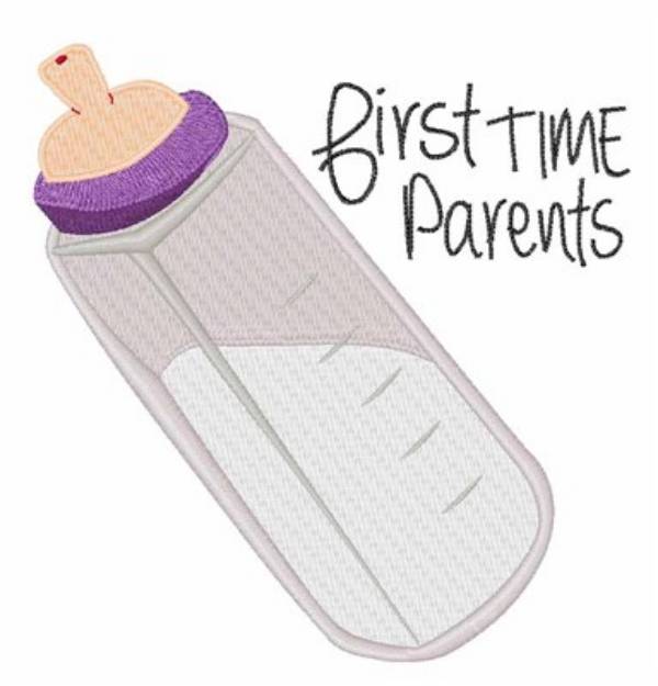 Picture of First Parents Machine Embroidery Design