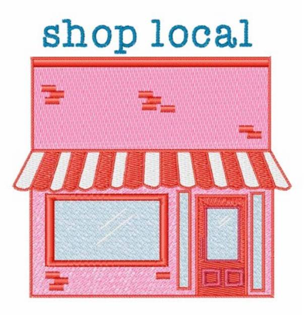 Picture of Shop Local Machine Embroidery Design