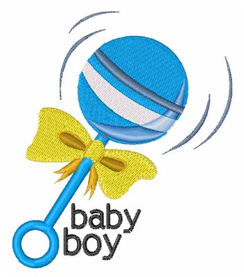 Baby Boy Machine Embroidery Design