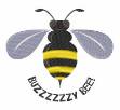 Picture of Buzzzzzy Bee Machine Embroidery Design