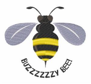 Picture of Buzzzzzy Bee Machine Embroidery Design