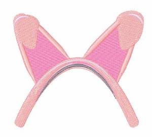 Picture of Bunny Ears Machine Embroidery Design