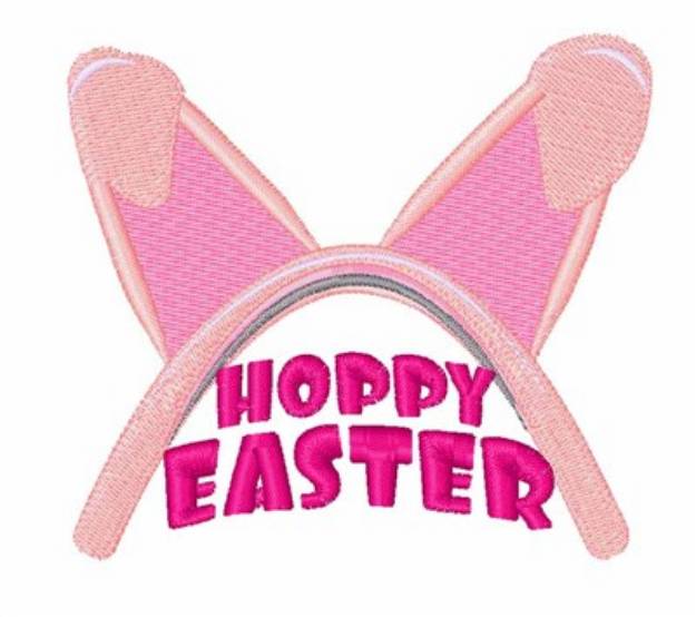 Picture of Hoppy Easter Machine Embroidery Design