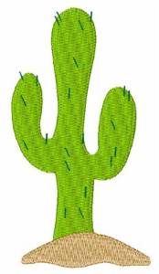 Picture of Cactus Tree Machine Embroidery Design
