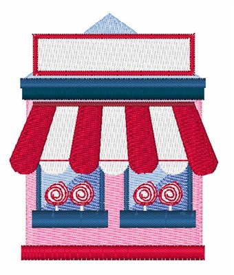 Candy Store Machine Embroidery Design