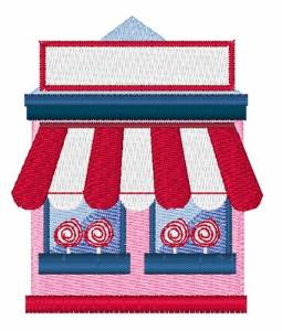 Picture of Candy Store Machine Embroidery Design