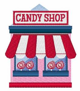 Picture of Candy Shop Machine Embroidery Design
