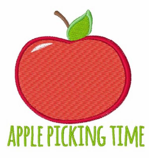 Picture of Apple Picking Time Machine Embroidery Design