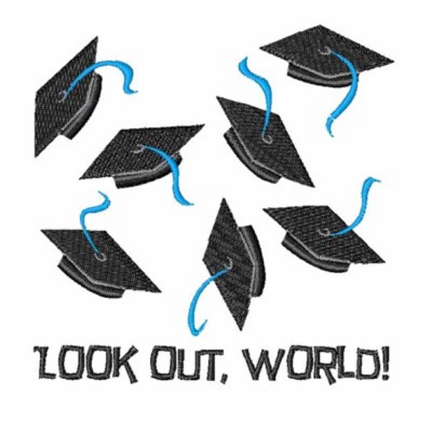Picture of Look Out World Machine Embroidery Design