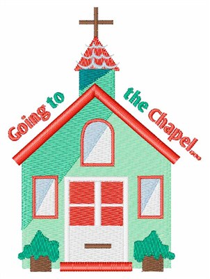 Going to the Chapel Machine Embroidery Design