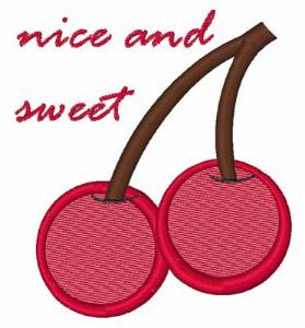 Picture of Nice and Sweet Machine Embroidery Design