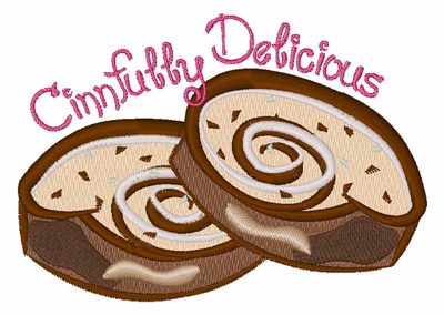 Cinnfully Delicious Machine Embroidery Design