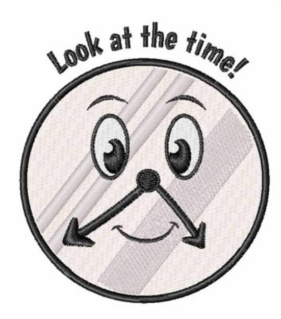 Picture of Look at the Time! Machine Embroidery Design