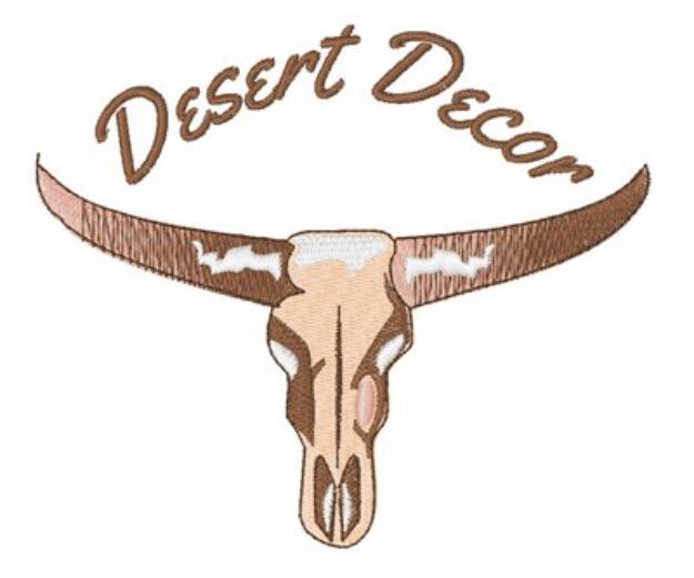 Picture of Desert Decor Machine Embroidery Design