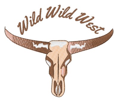 Wild Wild West Machine Embroidery Design