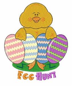 Picture of Egg Hunt Machine Embroidery Design