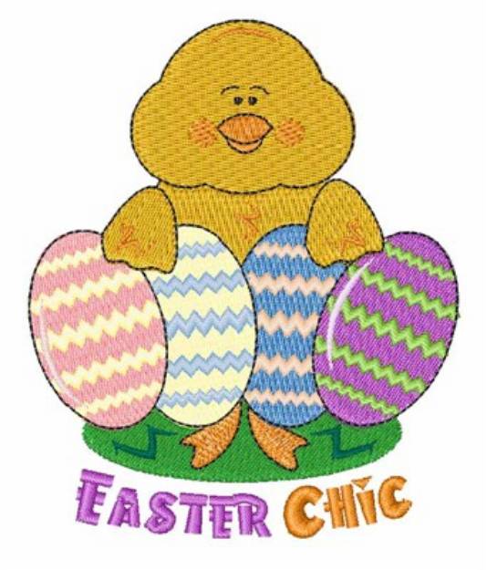 Picture of Easter Chic Machine Embroidery Design