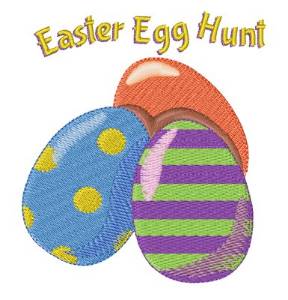 Picture of Easter Egg Hunt Machine Embroidery Design
