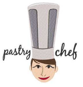 Picture of Pastry Chef Machine Embroidery Design