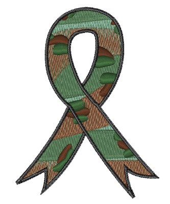 Military Ribbon Machine Embroidery Design