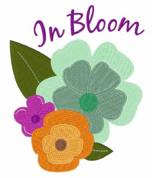 Picture of In Bloom Machine Embroidery Design