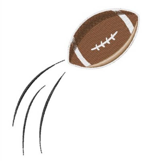 Picture of Football Sport Machine Embroidery Design
