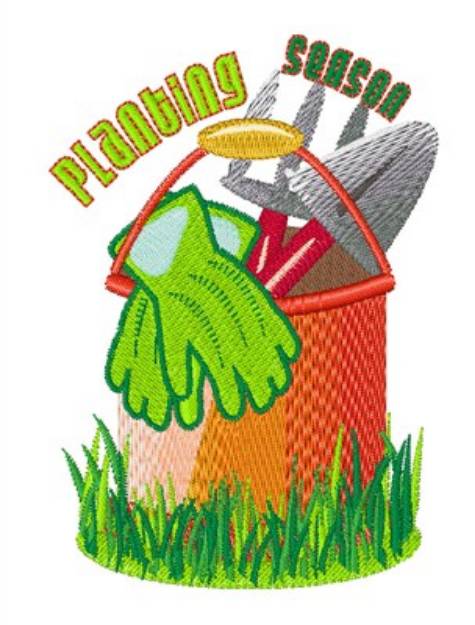 Picture of Planting Season Machine Embroidery Design