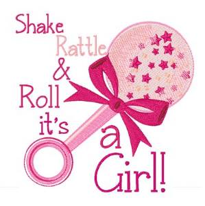 Picture of Shake Rattle & Roll Machine Embroidery Design
