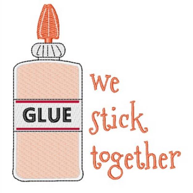 Picture of Stick Together Machine Embroidery Design