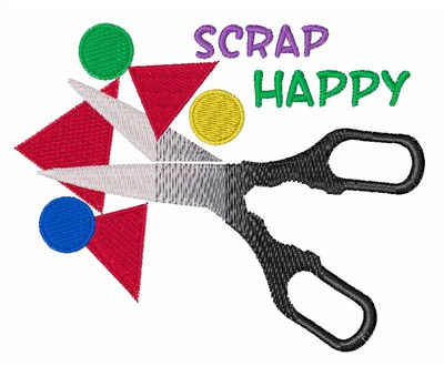 Scrap Happy Machine Embroidery Design