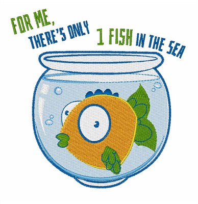 1 Fish Machine Embroidery Design