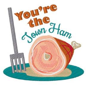 Picture of Town Ham Machine Embroidery Design