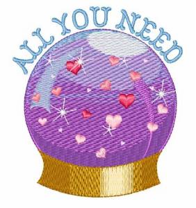 Picture of All You Need Machine Embroidery Design