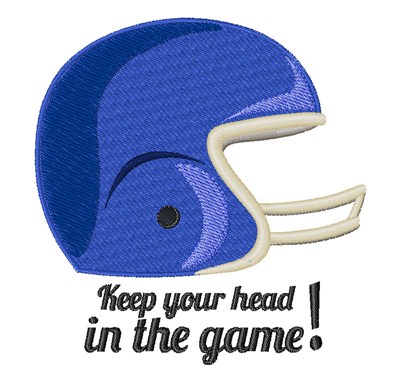 Head Game Machine Embroidery Design