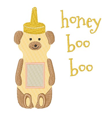 Honey Boo Boo Machine Embroidery Design